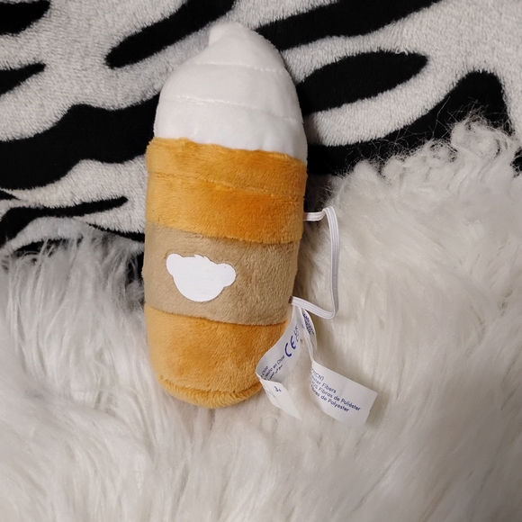 Build A Bear Plush Ice Cream Toy in White and Tan - Picture 1 of 8